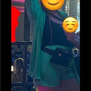 Shorts & shirt. 2 piece set. Green.